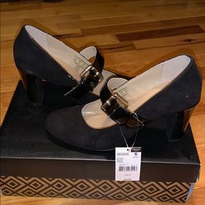 New Jacyln Smith Black Mary Janes Sz 6